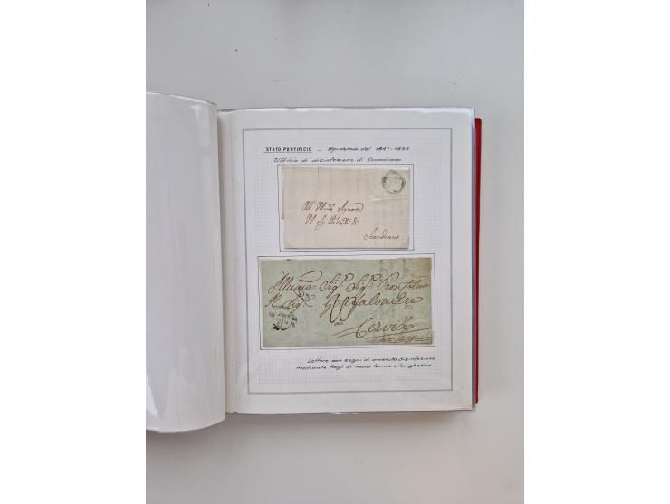 KIRCHENSTAAT: 1630/1886, sehr reichhaltige Sammlung mit über 370 Briefen und Dokumenten, darunter u. a. ein Dokument über die