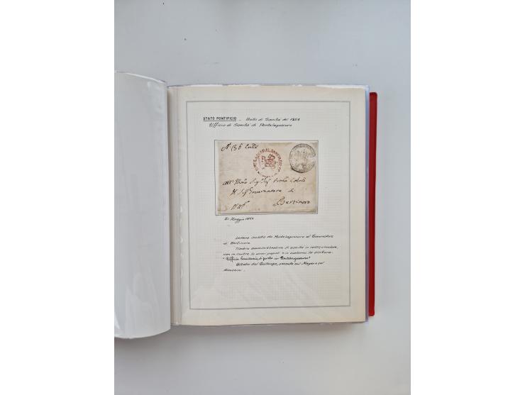 KIRCHENSTAAT: 1630/1886, sehr reichhaltige Sammlung mit über 370 Briefen und Dokumenten, darunter u. a. ein Dokument über die