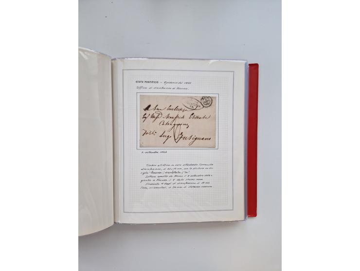 KIRCHENSTAAT: 1630/1886, sehr reichhaltige Sammlung mit über 370 Briefen und Dokumenten, darunter u. a. ein Dokument über die