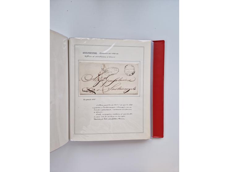 KIRCHENSTAAT: 1630/1886, sehr reichhaltige Sammlung mit über 370 Briefen und Dokumenten, darunter u. a. ein Dokument über die