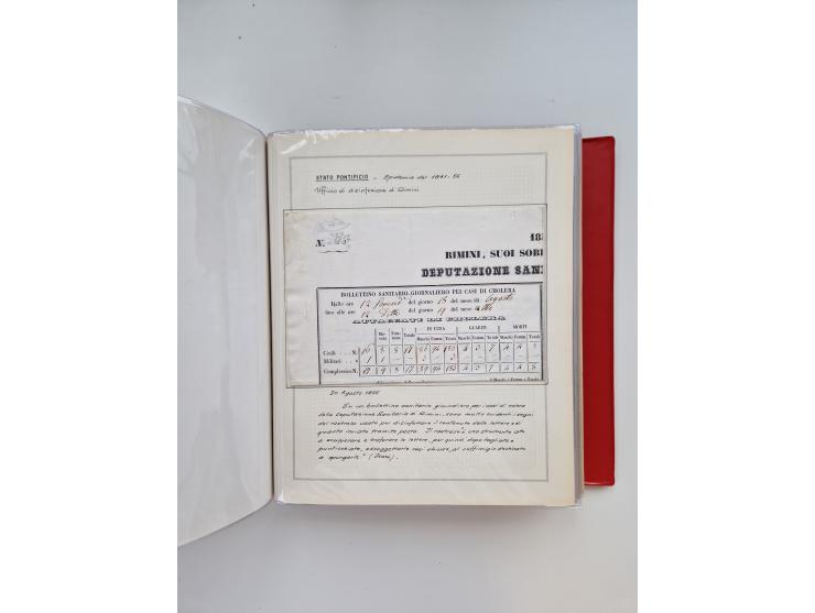 KIRCHENSTAAT: 1630/1886, sehr reichhaltige Sammlung mit über 370 Briefen und Dokumenten, darunter u. a. ein Dokument über die