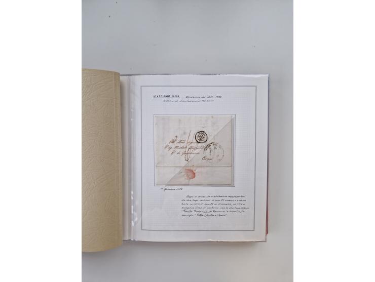 KIRCHENSTAAT: 1630/1886, sehr reichhaltige Sammlung mit über 370 Briefen und Dokumenten, darunter u. a. ein Dokument über die