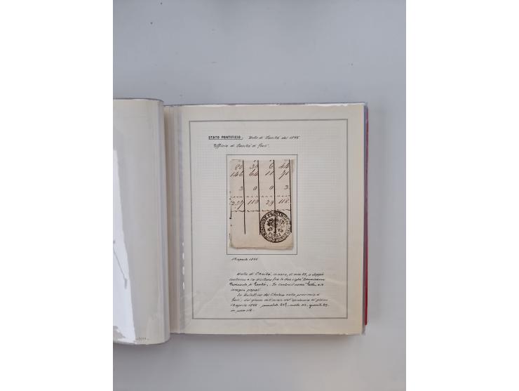 KIRCHENSTAAT: 1630/1886, sehr reichhaltige Sammlung mit über 370 Briefen und Dokumenten, darunter u. a. ein Dokument über die