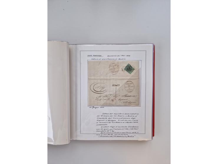 KIRCHENSTAAT: 1630/1886, sehr reichhaltige Sammlung mit über 370 Briefen und Dokumenten, darunter u. a. ein Dokument über die