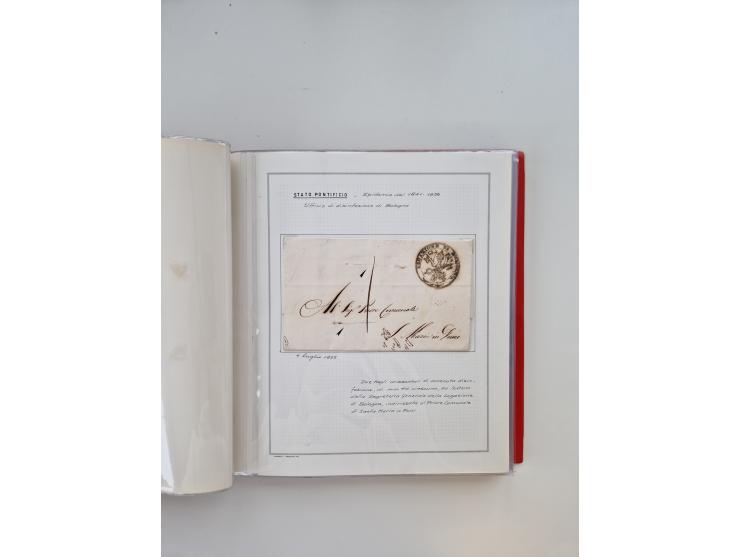 KIRCHENSTAAT: 1630/1886, sehr reichhaltige Sammlung mit über 370 Briefen und Dokumenten, darunter u. a. ein Dokument über die