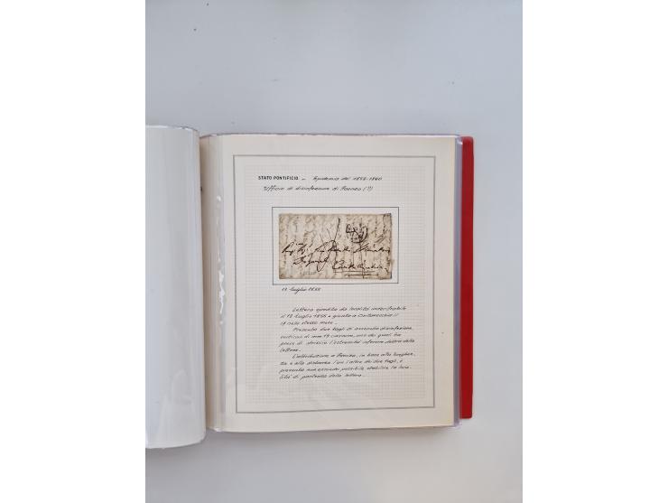 KIRCHENSTAAT: 1630/1886, sehr reichhaltige Sammlung mit über 370 Briefen und Dokumenten, darunter u. a. ein Dokument über die