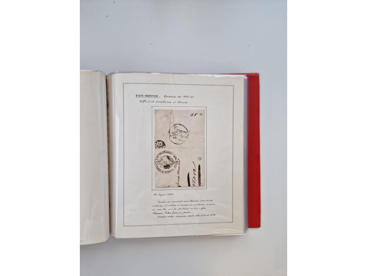 KIRCHENSTAAT: 1630/1886, sehr reichhaltige Sammlung mit über 370 Briefen und Dokumenten, darunter u. a. ein Dokument über die