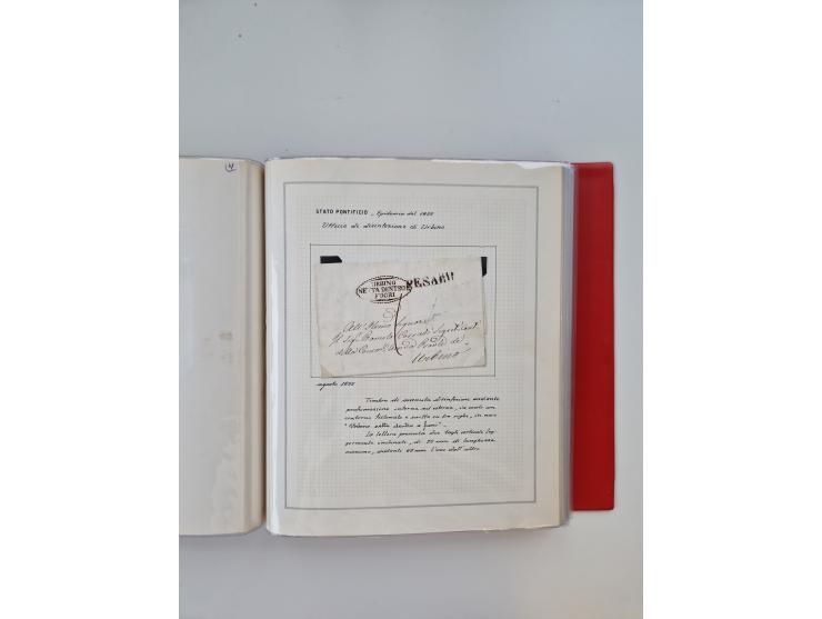 KIRCHENSTAAT: 1630/1886, sehr reichhaltige Sammlung mit über 370 Briefen und Dokumenten, darunter u. a. ein Dokument über die