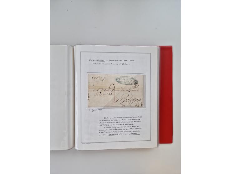 KIRCHENSTAAT: 1630/1886, sehr reichhaltige Sammlung mit über 370 Briefen und Dokumenten, darunter u. a. ein Dokument über die