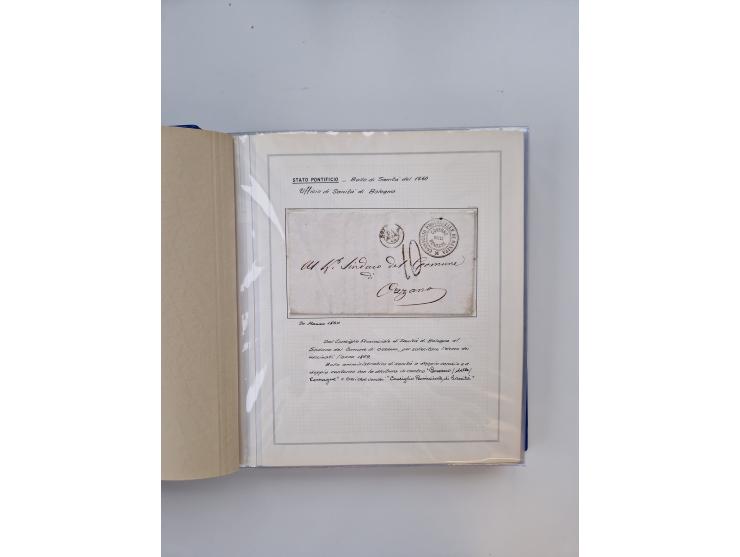 KIRCHENSTAAT: 1630/1886, sehr reichhaltige Sammlung mit über 370 Briefen und Dokumenten, darunter u. a. ein Dokument über die