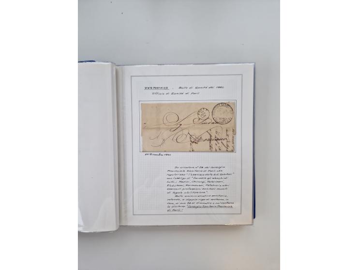 KIRCHENSTAAT: 1630/1886, sehr reichhaltige Sammlung mit über 370 Briefen und Dokumenten, darunter u. a. ein Dokument über die