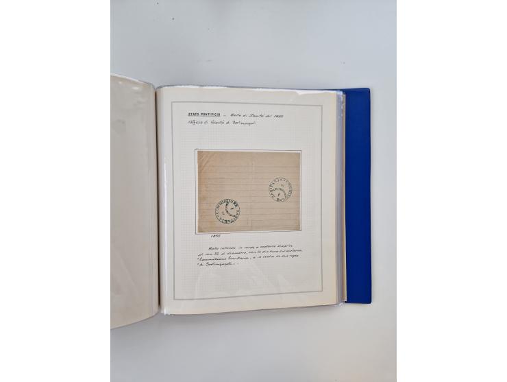 KIRCHENSTAAT: 1630/1886, sehr reichhaltige Sammlung mit über 370 Briefen und Dokumenten, darunter u. a. ein Dokument über die