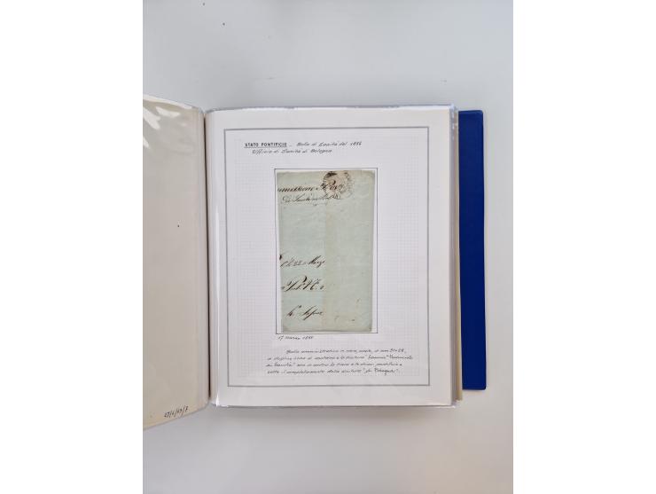 KIRCHENSTAAT: 1630/1886, sehr reichhaltige Sammlung mit über 370 Briefen und Dokumenten, darunter u. a. ein Dokument über die