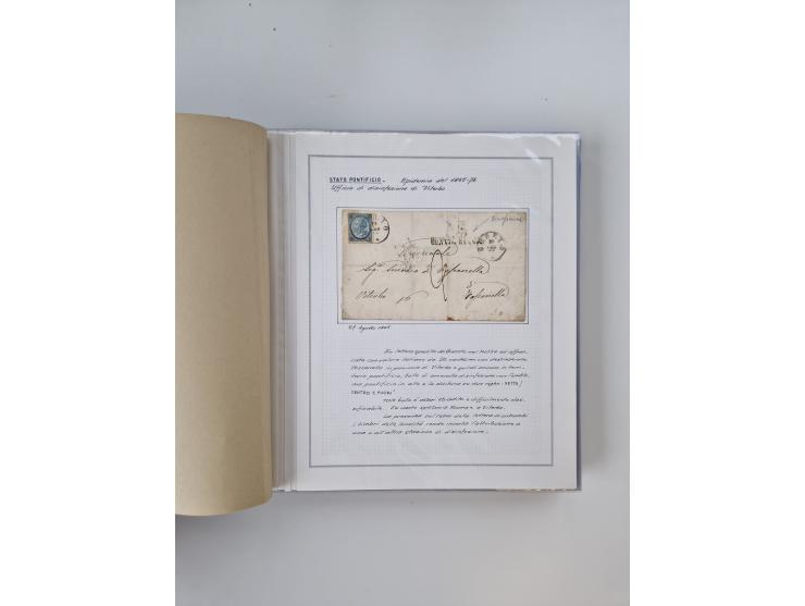 KIRCHENSTAAT: 1630/1886, sehr reichhaltige Sammlung mit über 370 Briefen und Dokumenten, darunter u. a. ein Dokument über die