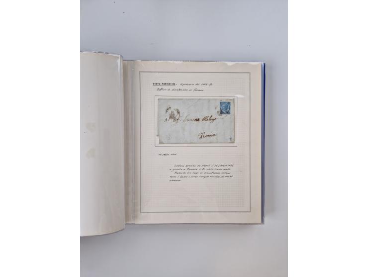 KIRCHENSTAAT: 1630/1886, sehr reichhaltige Sammlung mit über 370 Briefen und Dokumenten, darunter u. a. ein Dokument über die