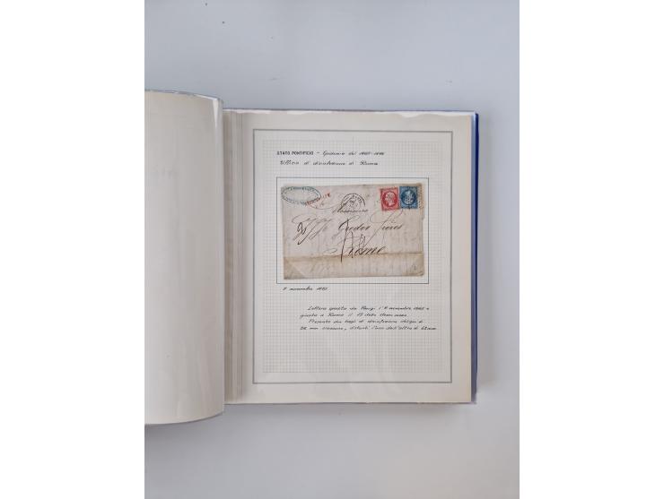 KIRCHENSTAAT: 1630/1886, sehr reichhaltige Sammlung mit über 370 Briefen und Dokumenten, darunter u. a. ein Dokument über die