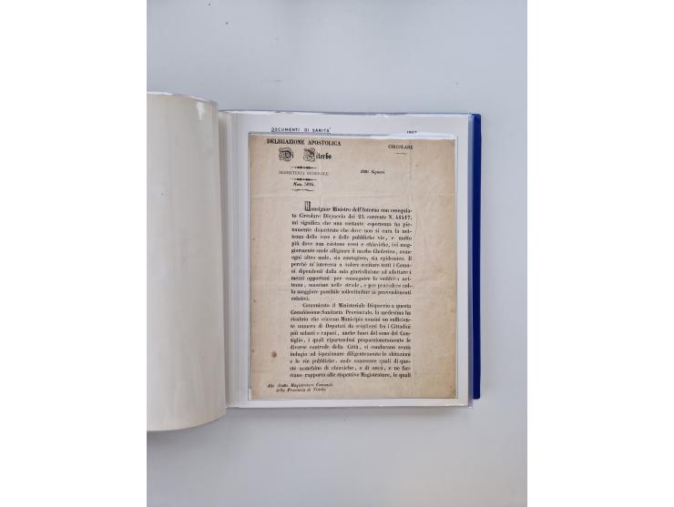 KIRCHENSTAAT: 1630/1886, sehr reichhaltige Sammlung mit über 370 Briefen und Dokumenten, darunter u. a. ein Dokument über die