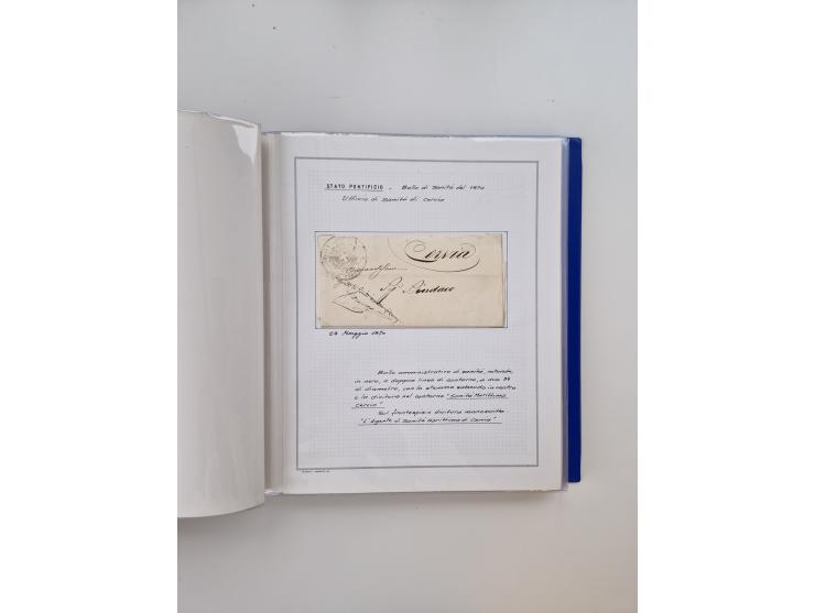 KIRCHENSTAAT: 1630/1886, sehr reichhaltige Sammlung mit über 370 Briefen und Dokumenten, darunter u. a. ein Dokument über die