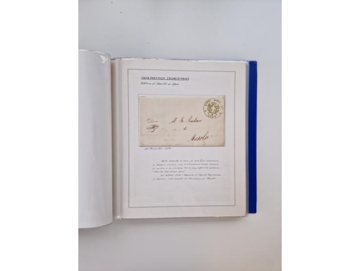 KIRCHENSTAAT: 1630/1886, sehr reichhaltige Sammlung mit über 370 Briefen und Dokumenten, darunter u. a. ein Dokument über die