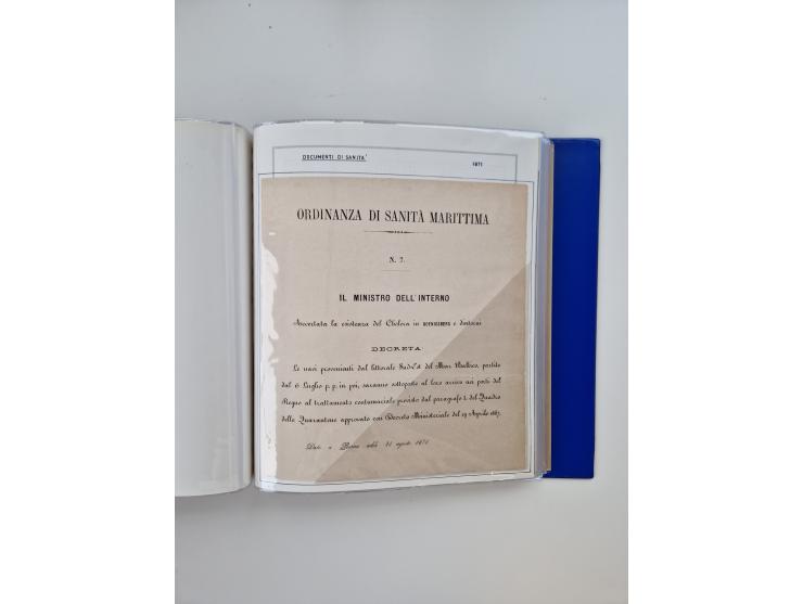 KIRCHENSTAAT: 1630/1886, sehr reichhaltige Sammlung mit über 370 Briefen und Dokumenten, darunter u. a. ein Dokument über die