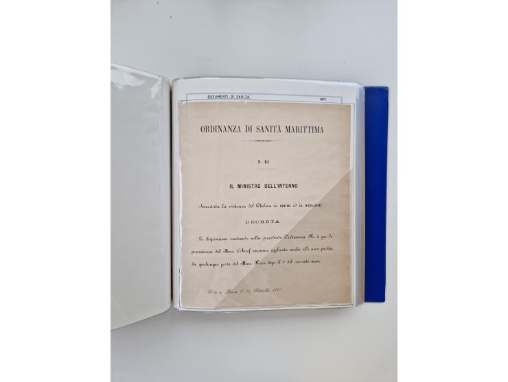 KIRCHENSTAAT: 1630/1886, sehr reichhaltige Sammlung mit über 370 Briefen und Dokumenten, darunter u. a. ein Dokument über die
