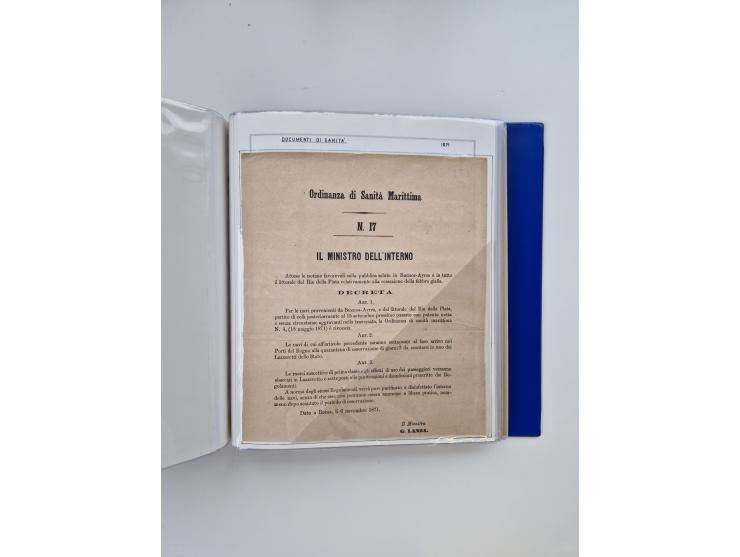 KIRCHENSTAAT: 1630/1886, sehr reichhaltige Sammlung mit über 370 Briefen und Dokumenten, darunter u. a. ein Dokument über die