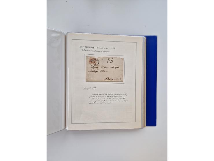 KIRCHENSTAAT: 1630/1886, sehr reichhaltige Sammlung mit über 370 Briefen und Dokumenten, darunter u. a. ein Dokument über die