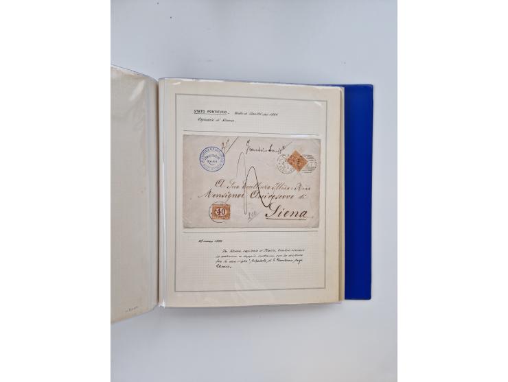 KIRCHENSTAAT: 1630/1886, sehr reichhaltige Sammlung mit über 370 Briefen und Dokumenten, darunter u. a. ein Dokument über die