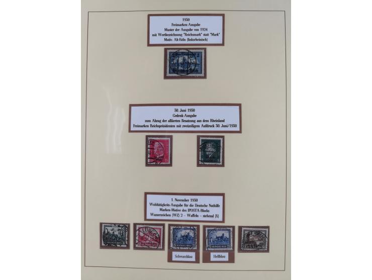 1923/45, umfangreiche, in den Hauptnummern überkomplette gestempelte Sammlung inkl. Dienstmarken mit einigen Besonderheiten. 