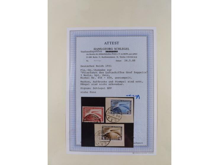 1923/45, umfangreiche, in den Hauptnummern überkomplette gestempelte Sammlung inkl. Dienstmarken mit einigen Besonderheiten. 