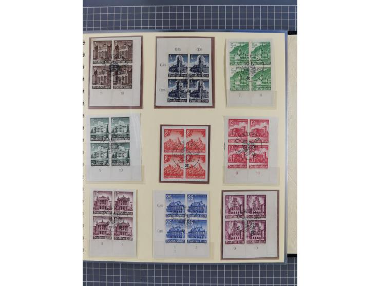 1923/45, umfangreiche, in den Hauptnummern überkomplette gestempelte Sammlung inkl. Dienstmarken mit einigen Besonderheiten. 