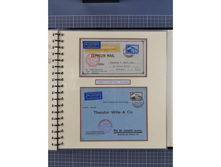 1923/45, umfangreiche Sammlung mit über 1000 Briefen und Karten mit besseren EF- und Mehrfachfrankaturen, vielen R-Briefen, v