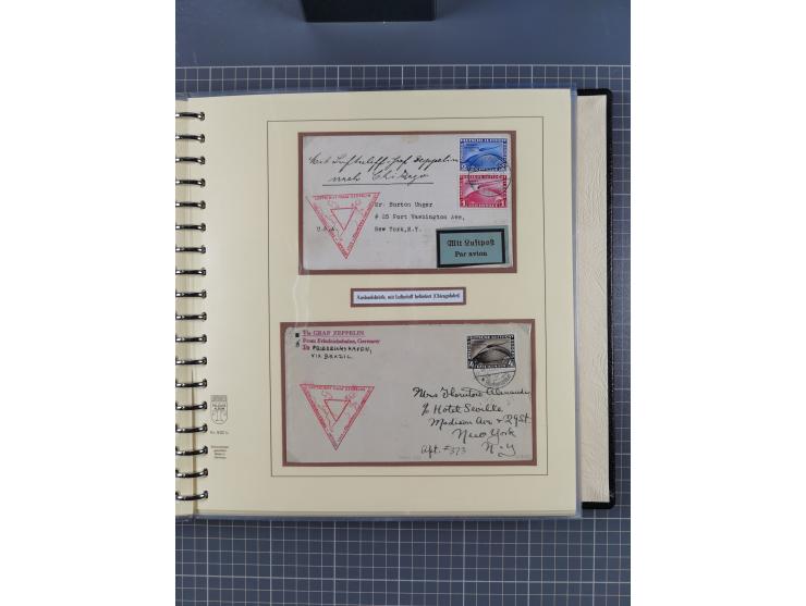 1923/45, umfangreiche Sammlung mit über 1000 Briefen und Karten mit besseren EF- und Mehrfachfrankaturen, vielen R-Briefen, v