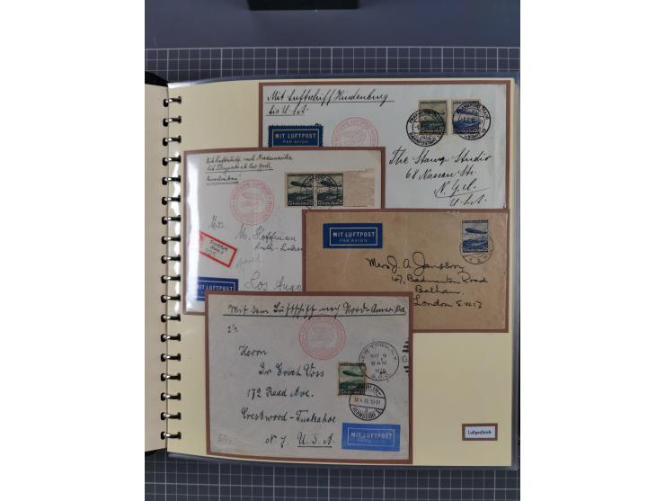 1923/45, umfangreiche Sammlung mit über 1000 Briefen und Karten mit besseren EF- und Mehrfachfrankaturen, vielen R-Briefen, v