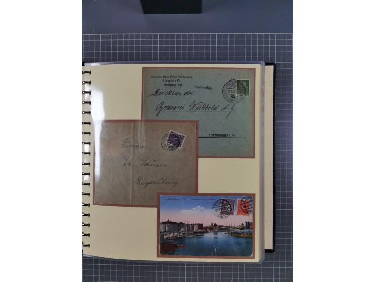 1875/45, umfangreiche Sammlung mit einigen hundert Briefen, Karten und Ganzsachen sowie einigen Briefstücken und losen Marken