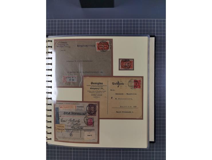 1875/45, umfangreiche Sammlung mit einigen hundert Briefen, Karten und Ganzsachen sowie einigen Briefstücken und losen Marken