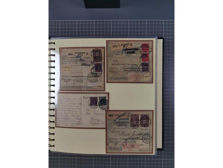 1875/45, umfangreiche Sammlung mit einigen hundert Briefen, Karten und Ganzsachen sowie einigen Briefstücken und losen Marken