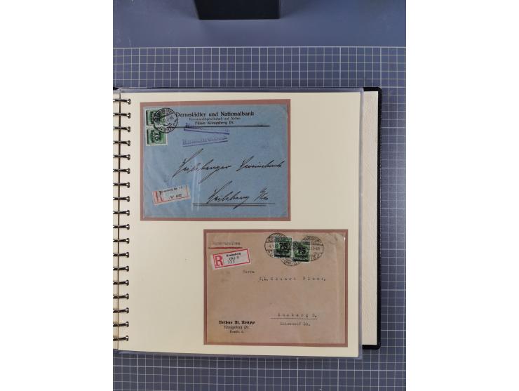 1875/45, umfangreiche Sammlung mit einigen hundert Briefen, Karten und Ganzsachen sowie einigen Briefstücken und losen Marken