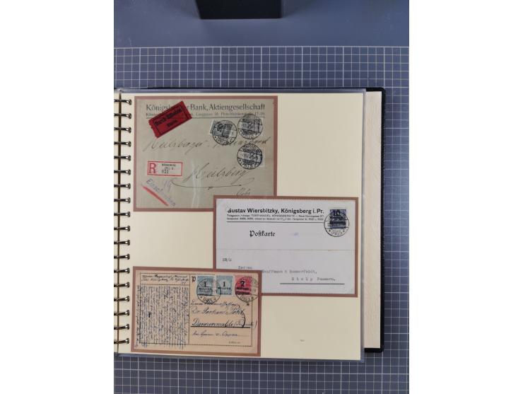 1875/45, umfangreiche Sammlung mit einigen hundert Briefen, Karten und Ganzsachen sowie einigen Briefstücken und losen Marken