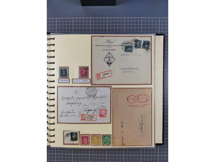 1875/45, umfangreiche Sammlung mit einigen hundert Briefen, Karten und Ganzsachen sowie einigen Briefstücken und losen Marken