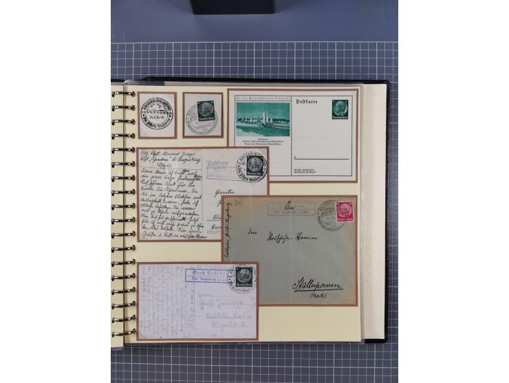 1875/45, umfangreiche Sammlung mit einigen hundert Briefen, Karten und Ganzsachen sowie einigen Briefstücken und losen Marken