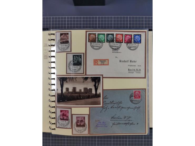 1875/45, umfangreiche Sammlung mit einigen hundert Briefen, Karten und Ganzsachen sowie einigen Briefstücken und losen Marken