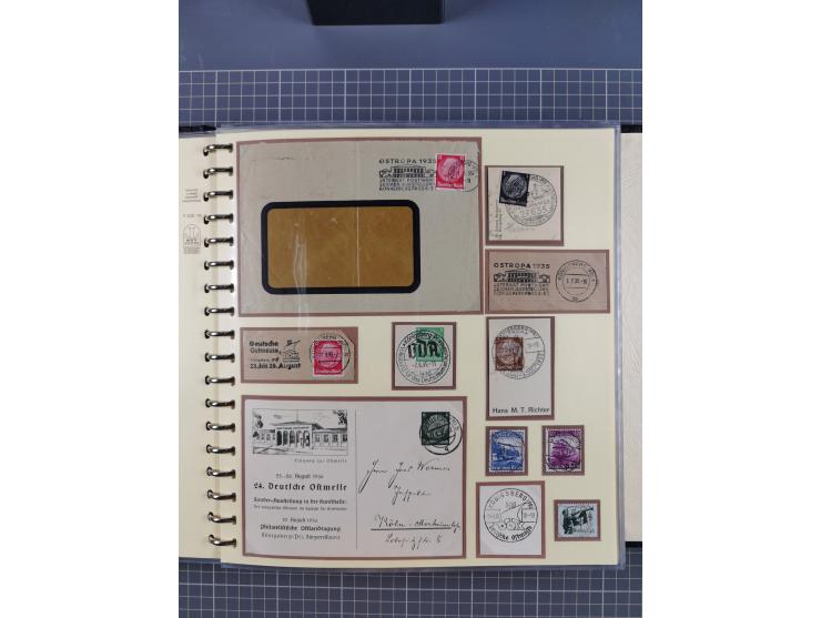 1875/45, umfangreiche Sammlung mit einigen hundert Briefen, Karten und Ganzsachen sowie einigen Briefstücken und losen Marken