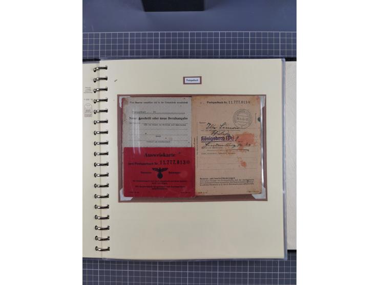 1875/45, umfangreiche Sammlung mit einigen hundert Briefen, Karten und Ganzsachen sowie einigen Briefstücken und losen Marken