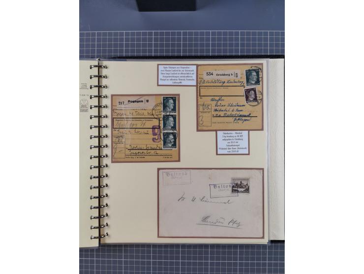 1875/45, umfangreiche Sammlung mit einigen hundert Briefen, Karten und Ganzsachen sowie einigen Briefstücken und losen Marken