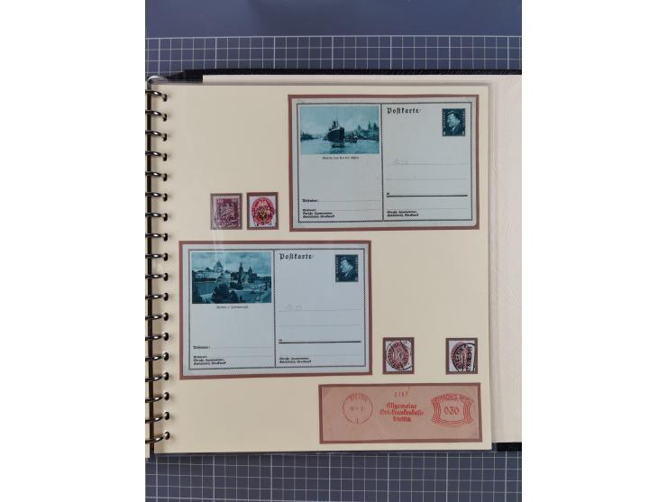 1875/45, umfangreiche Sammlung mit einigen hundert Briefen, Karten und Ganzsachen sowie einigen Briefstücken und losen Marken