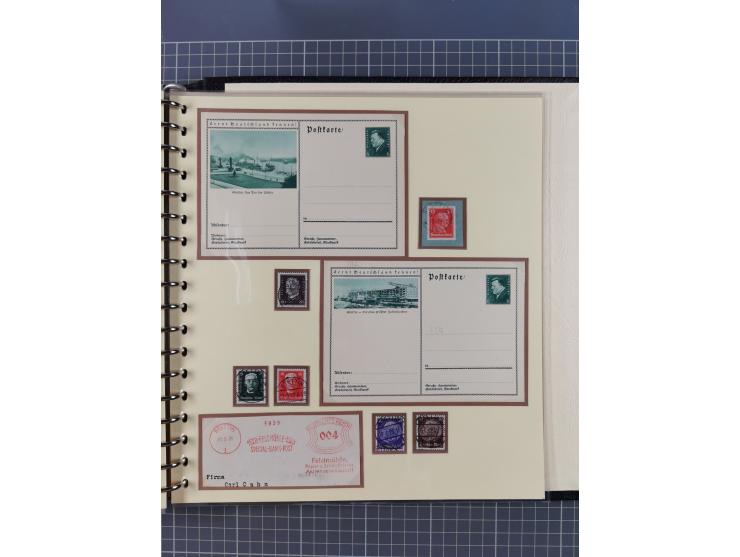 1875/45, umfangreiche Sammlung mit einigen hundert Briefen, Karten und Ganzsachen sowie einigen Briefstücken und losen Marken