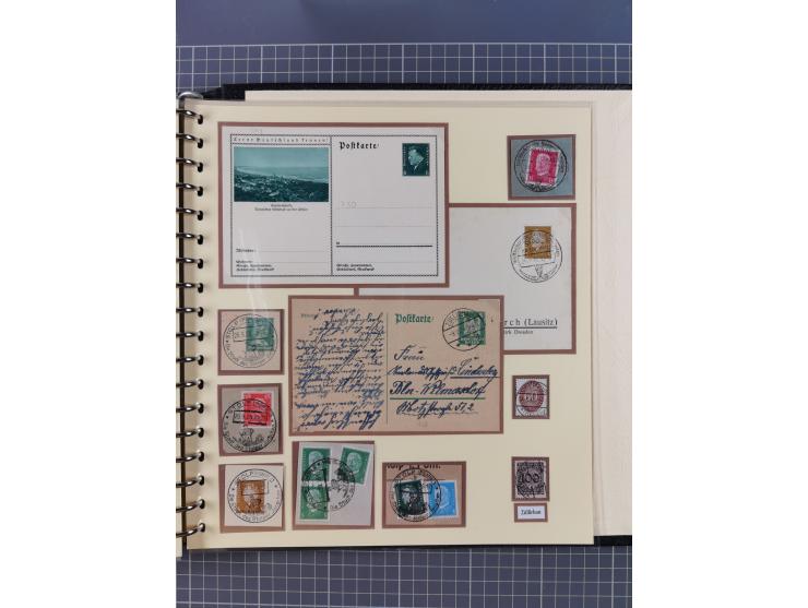 1875/45, umfangreiche Sammlung mit einigen hundert Briefen, Karten und Ganzsachen sowie einigen Briefstücken und losen Marken