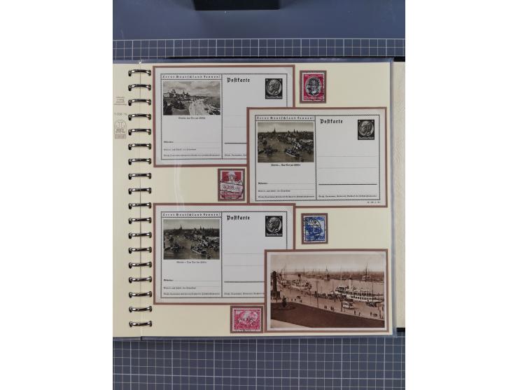 1875/45, umfangreiche Sammlung mit einigen hundert Briefen, Karten und Ganzsachen sowie einigen Briefstücken und losen Marken