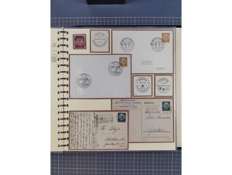 1875/45, umfangreiche Sammlung mit einigen hundert Briefen, Karten und Ganzsachen sowie einigen Briefstücken und losen Marken